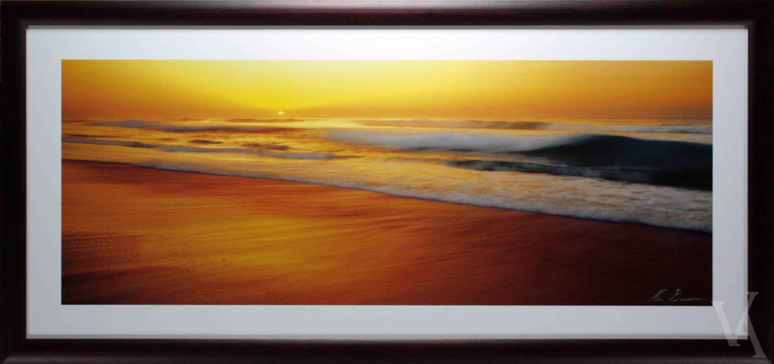 Ken Duncan Photography Framed Signature Series Art Print. A New Day Panoramic Signed Photo