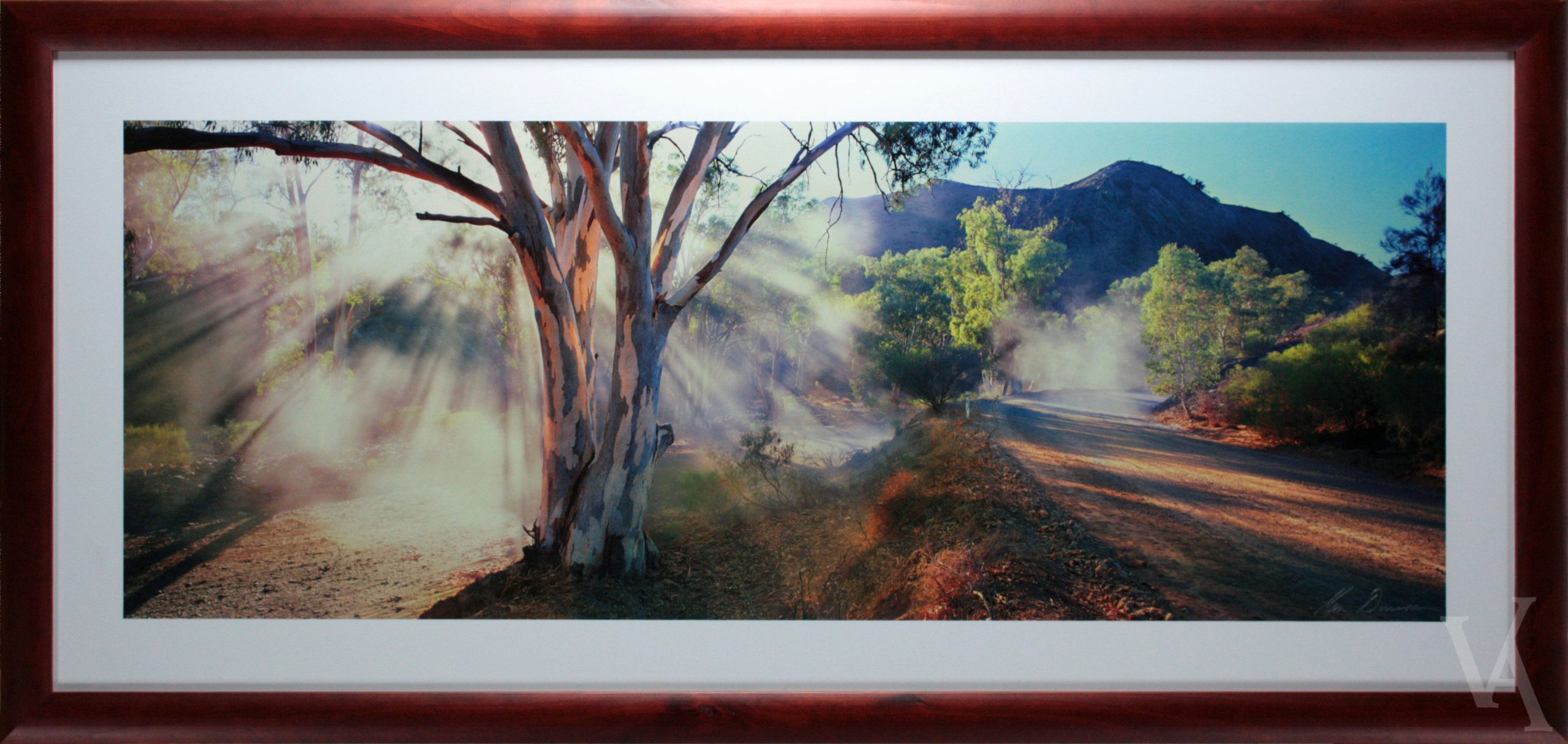 Ken Duncan Photography Framed Signature Series Art Print. Parachilna Gorge Panoramic Signed Photo