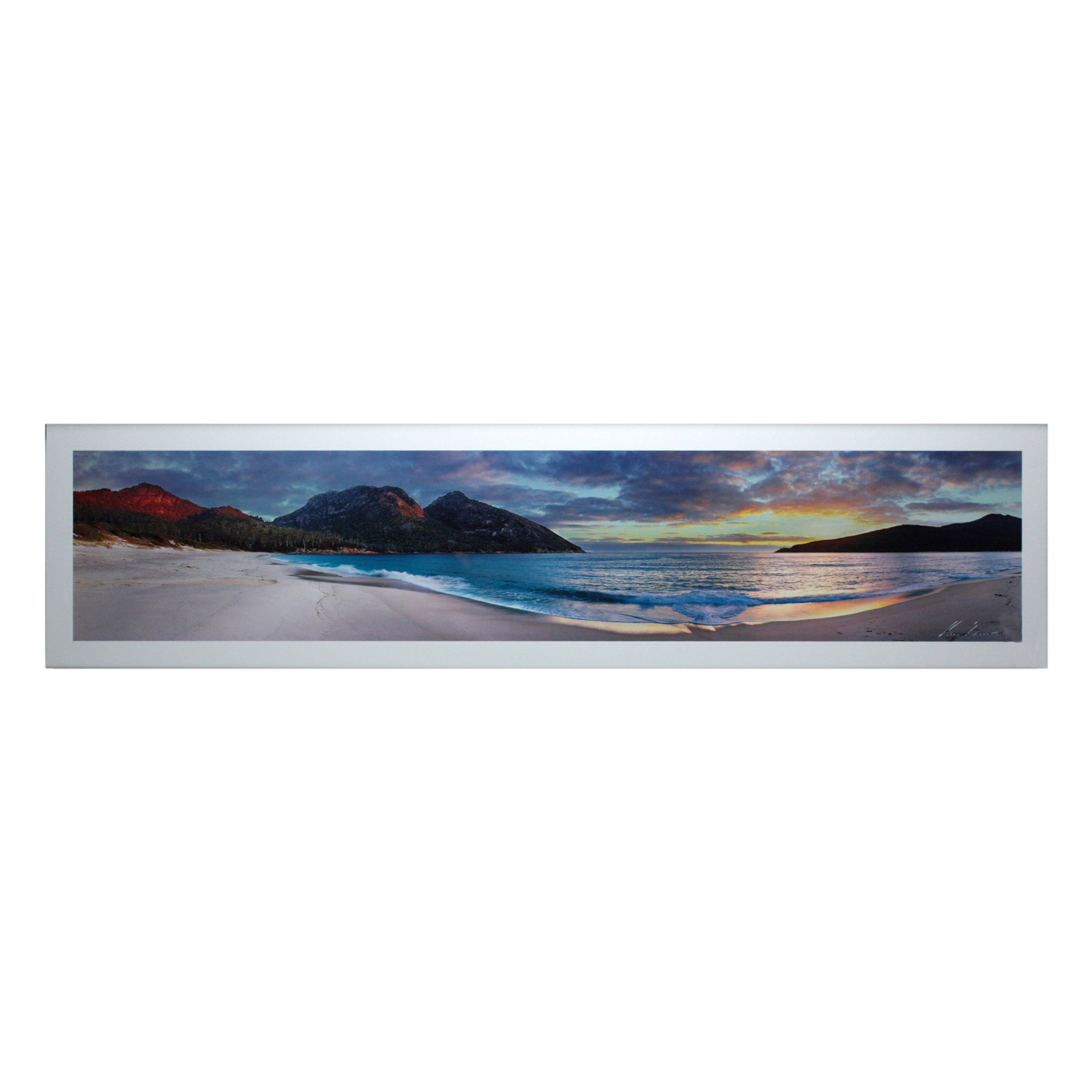 Ken Duncan Sunrise Wine Glass Bay Signed Panoramic Signature Series Unframed