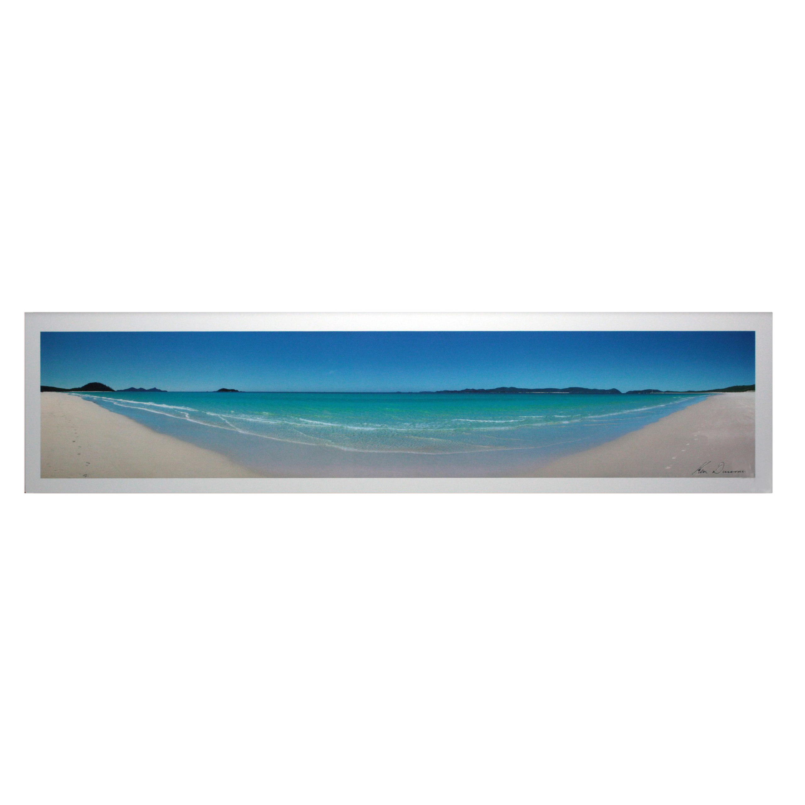 Ken Duncan Whitehaven Beach Signed Panoramic Signature Series Unframed