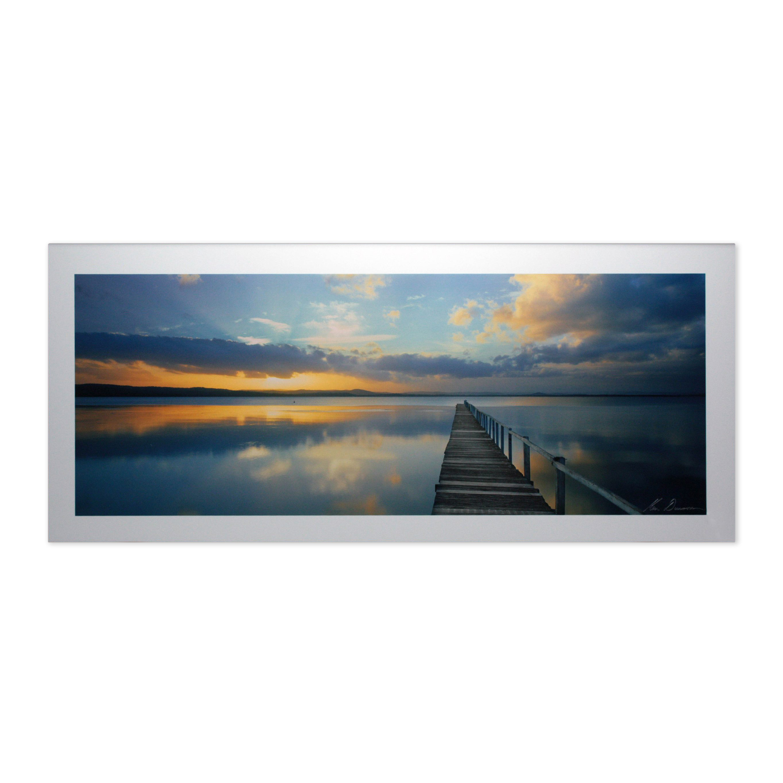 Ken Duncan Sunset Long Jetty Signed Panoramic Signature Series Unframed